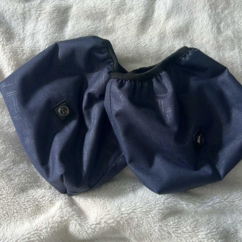 Fleece lined stirrup covers brand new . For the equestrian.